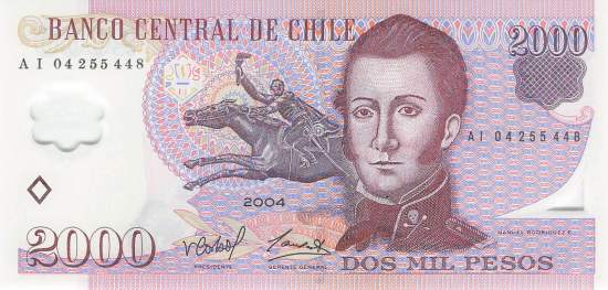2000 Pesos 2004 p.160a